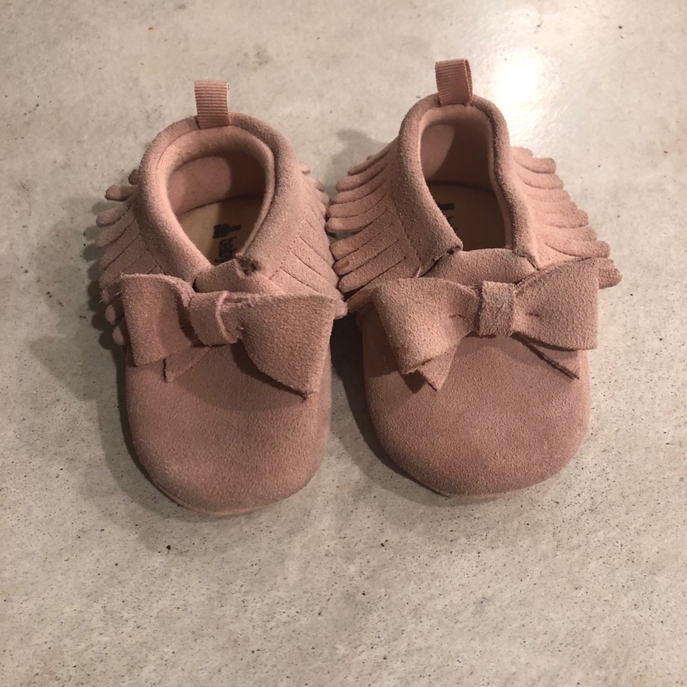 Leather moccasins